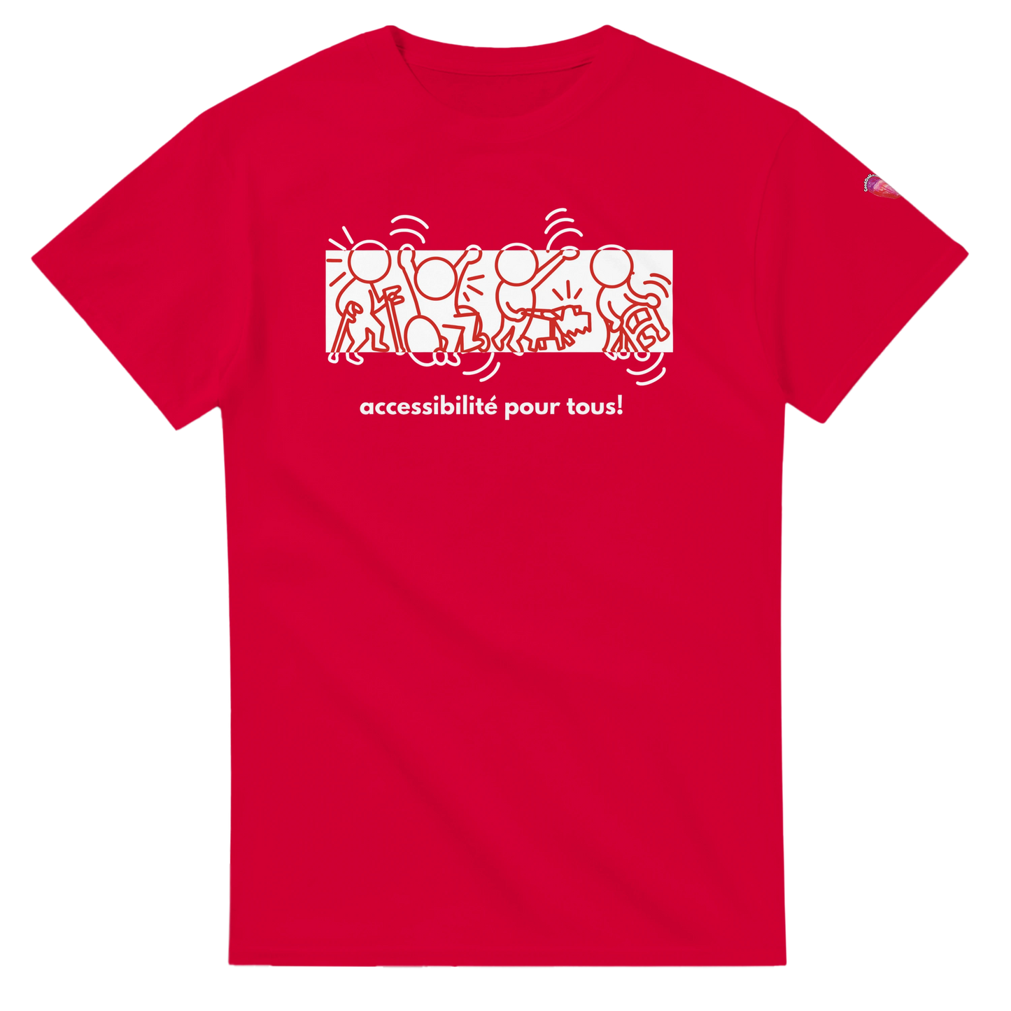 Adulte -  Accessibles pour Tous, Journée du T-shirt Rouge 2025